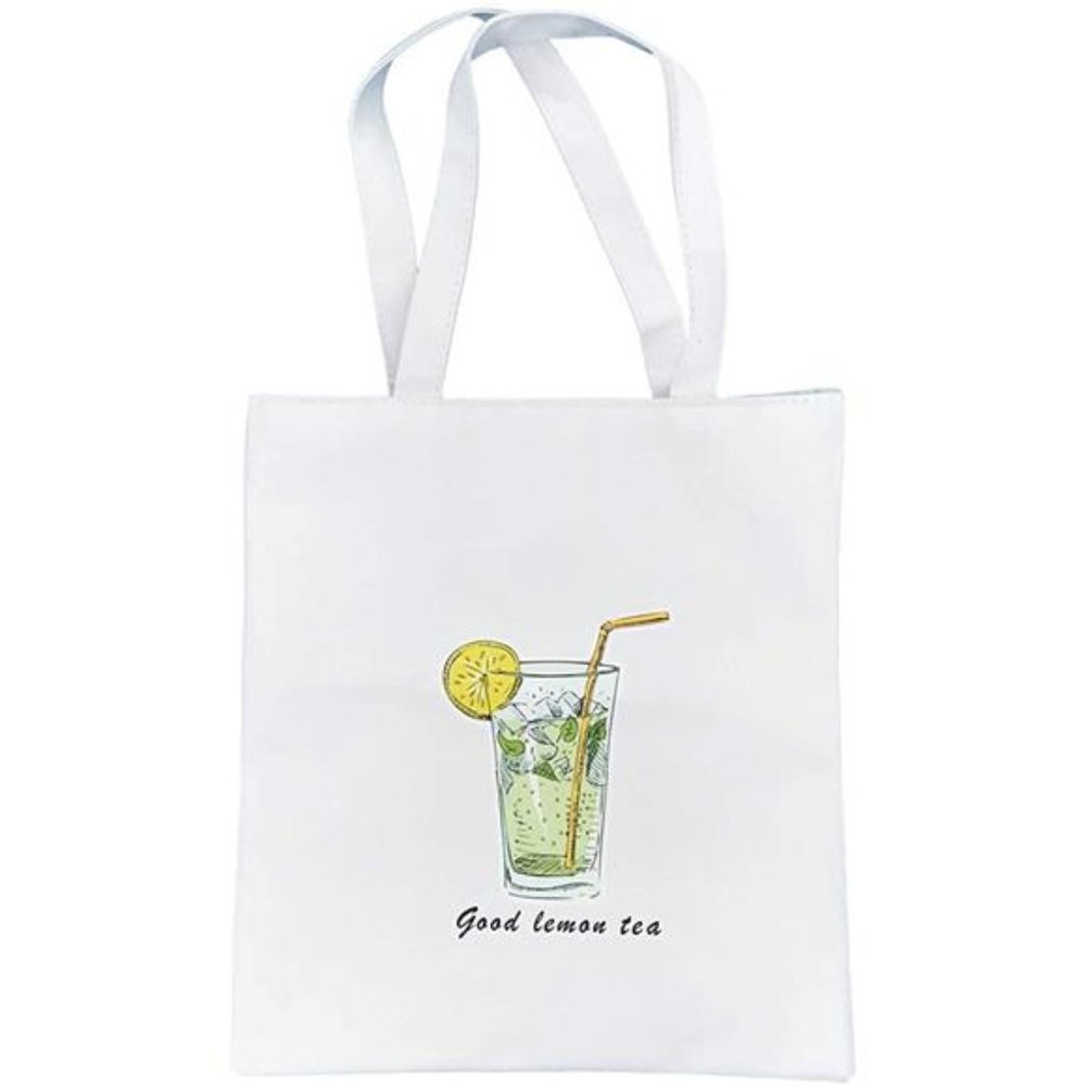 Women Shoulder Hand Bag, White Bagrtable Book Bag